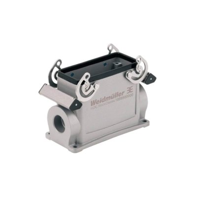 Base para conector multipolo de metal sin tapapara sobreponer 16 polos IP65