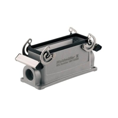 Base para conector multipolo de metal sin tapapara sobreponer 24 polos IP65