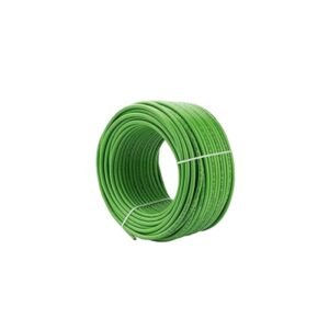 Cable Ethernet industrial categoría 6A 4x2x22AWG color verde libre de halógenos UL, x metro lineal
