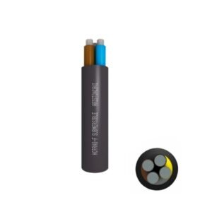 Cable H07RN8-F para arrastre y sumergible 4G50mm2 1KV goma clase 5