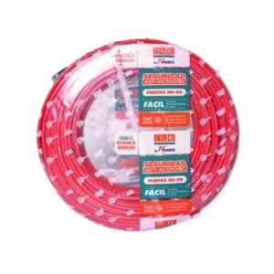 Cable NH-90 1.5mm2 450/750V libre de halógeno rojo, clase 2, x rollo, Practicable