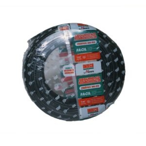 Cable NH-90 2.5mm2 450/750V libre de halógeno negro, clase 2, x rollo, Practicable