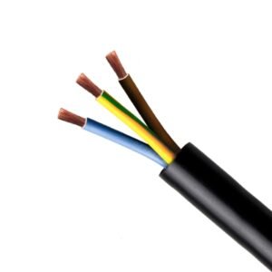 Cable RV-K 5G10mm2 0.6/1kV XLPE/PVC negro, clase 5, x metro lineal