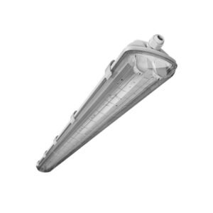 Carcasa luminaria hermética LET para 2 tubos LED 1200 T8