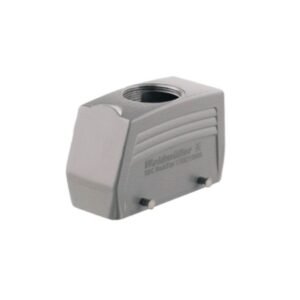 Carcasa para conector multipolo de metal con salida superior 16 polos IP65