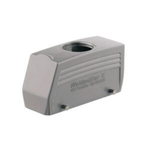 Carcasa para conector multipolo de metal con salida superior 24 polos IP65