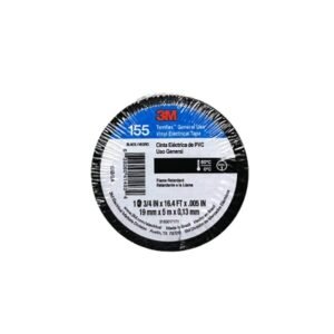 Cinta Aislante Vinilica Temflex 155 3/4X5Mts Negra