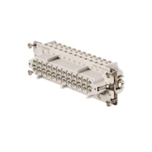 Conector multipolo hembra 24 Polos+T 16 A 500VAC  T8