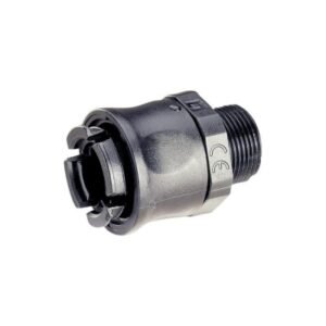 Conector recto de poliamida para tubería flexible SFP 3/4