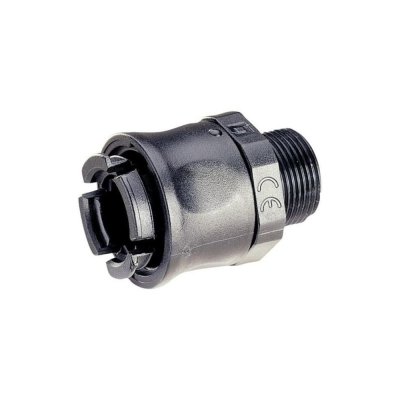 Conector recto de poliamida para tubería flexible SFP 3/4