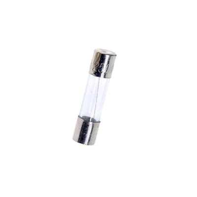 Fusible de vidrio 5x20mm 63mA 250VAC