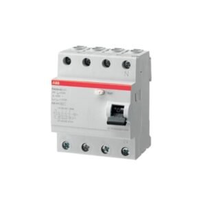 Interruptor diferencial 4x63A 30MA 230/400VAC 4 módulos