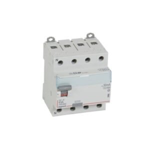 Interruptor diferencial 4x63A 30MA 230VAC 2 módulos DIN DX3-ID