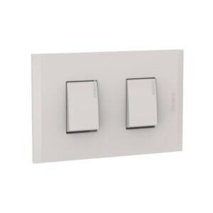 Interruptor doble unipolar 10A 250V Arena Modus Style