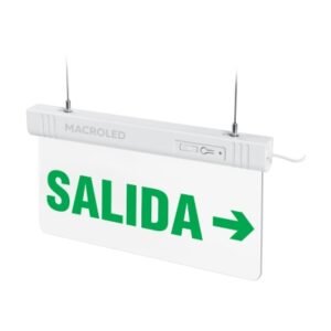 Luminaria de emergencia señal LED CSL-Salida derecha 1W