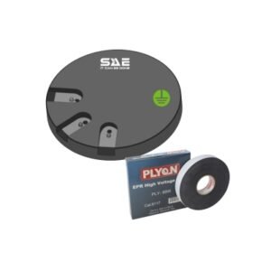 Placa SPAT anticorrosiva 3 conexiones ConduDisc + Cinta aislante autofundente PLY-69W 3/4¨ x9.15mts