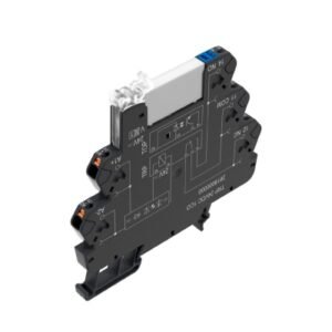 Rele Electromagnético 6A 24VDC 1Co+Interface C/P.Prueba Push In